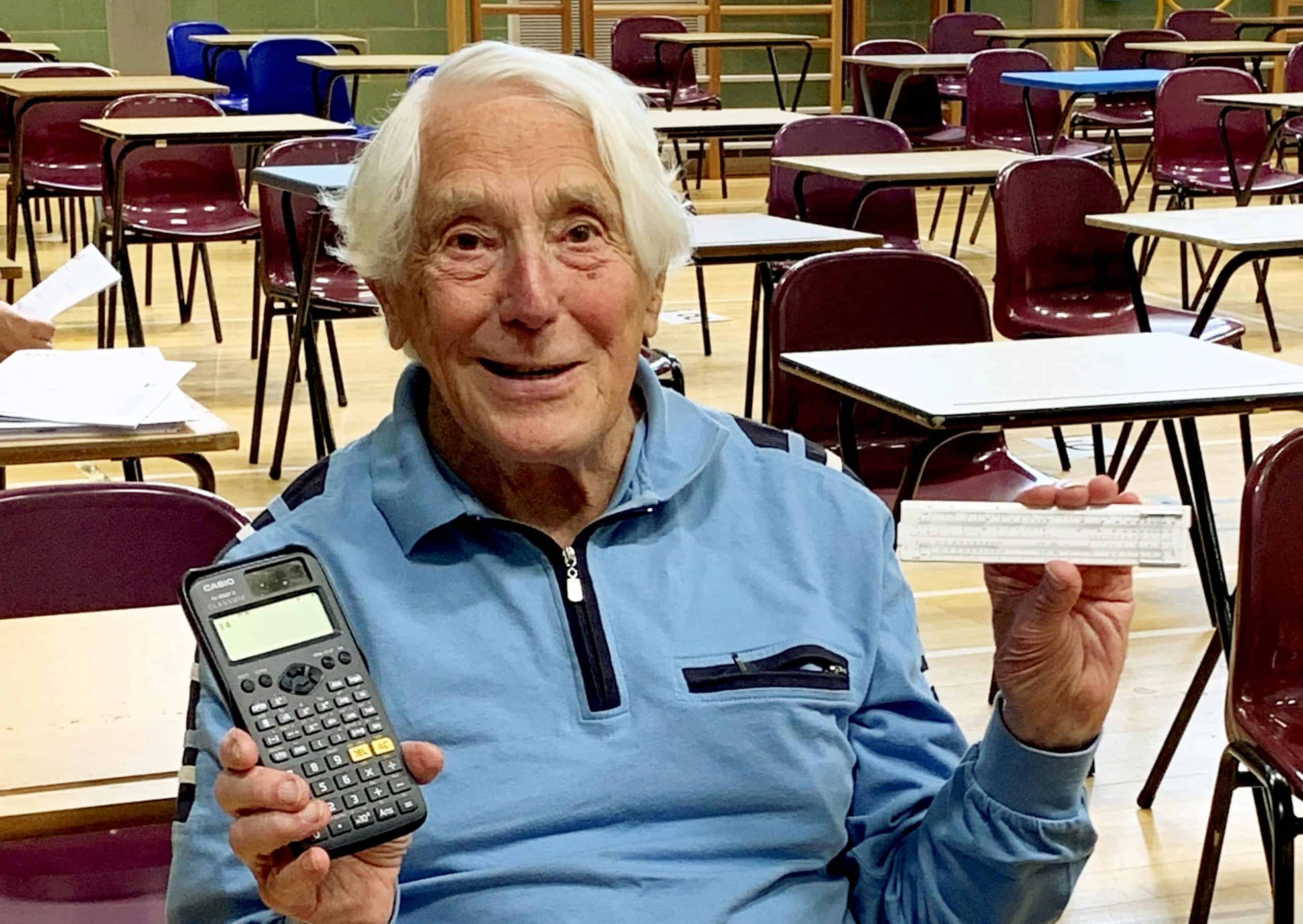 Pensioner becomes oldest person in Britain to ever pass a GCSE exam – aged 92