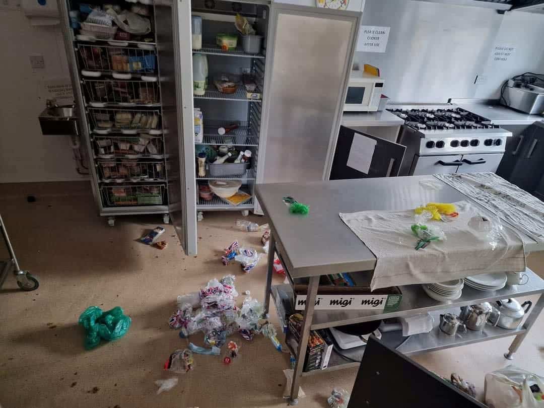 Thieves break into church food bank and only take food – leaving cash and valuables