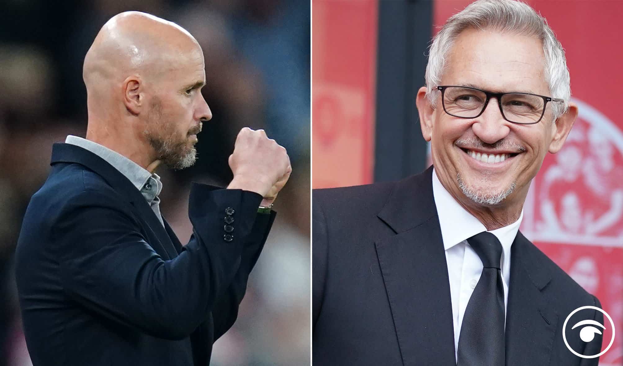 This is Manchester United – Gary Lineker gets in on joke as Ten Hag turns air blue