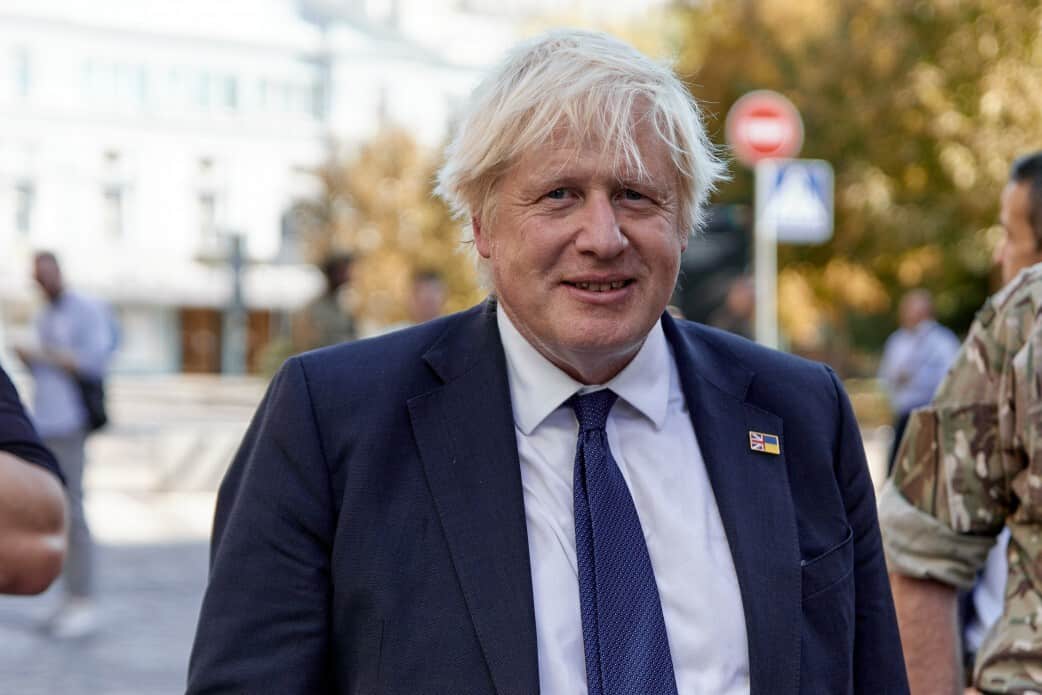 Boris Johnson goes to Kyiv and attacks unions as one comment about him might chime with you