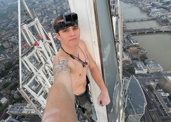 The Shard climber