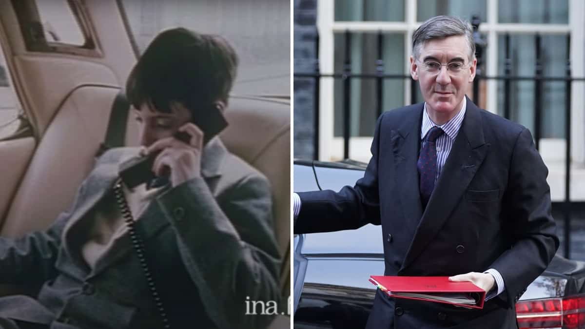 Unearthed French TV footage of Rees-Mogg as a 12 year-old shows very little has changed