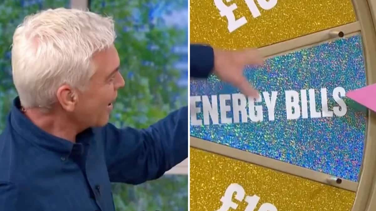 Shocking: ‘Energy bills’ included as a prize on This Morning’s Spin to Win