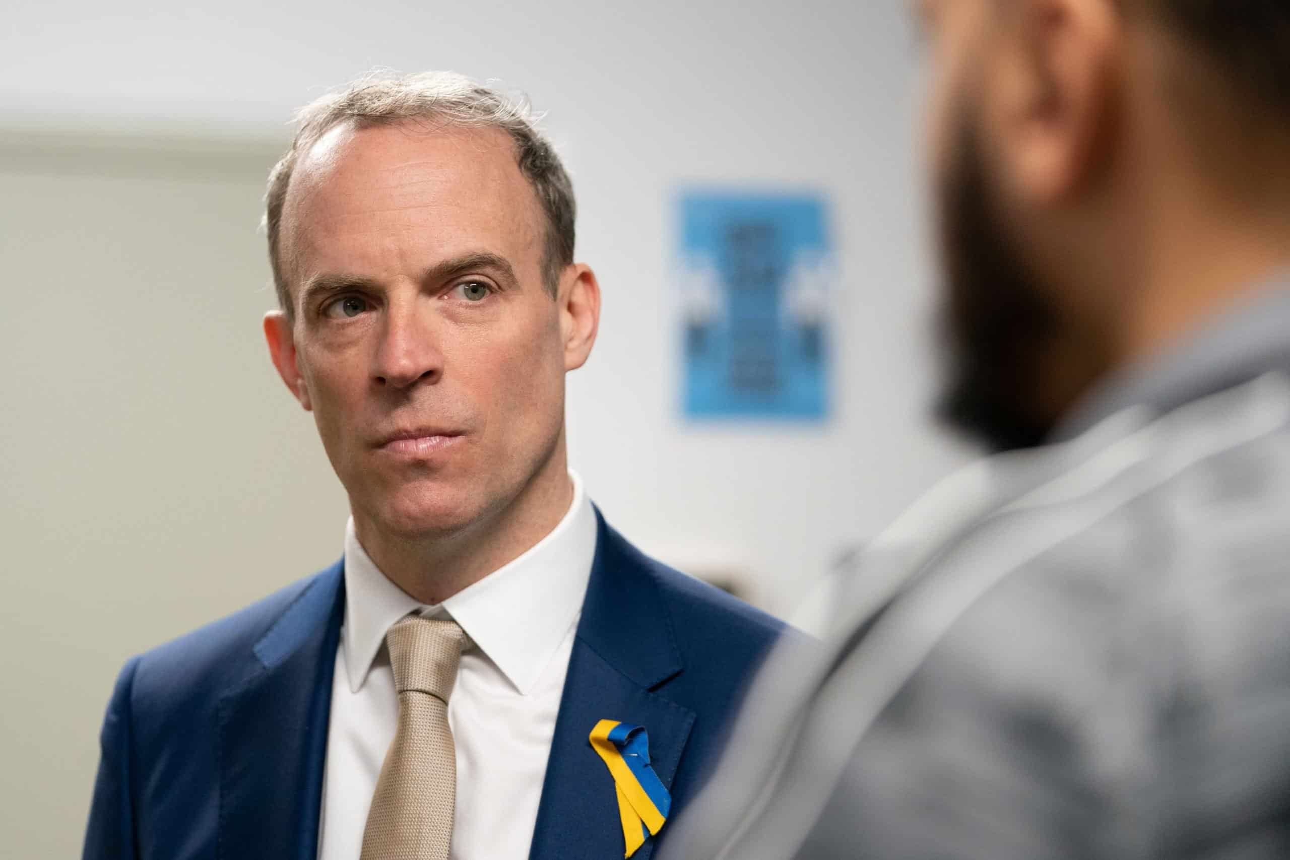 Raab requests investigation into himself two hours before facing Starmer at PMQs