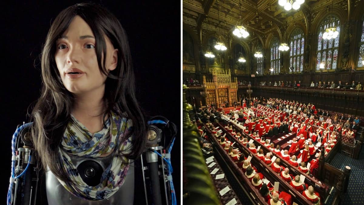 Robot to make history by speaking in House of Lords debate
