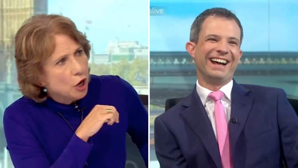 BBC host has to tell guests to stop laughing at Dorries’ proposals