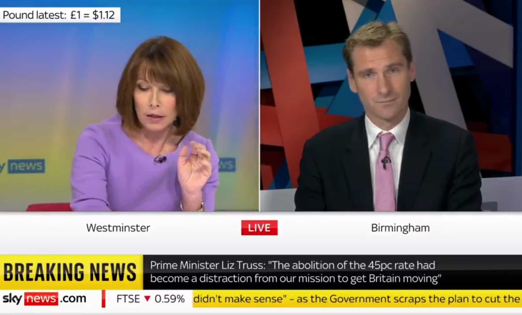‘It was your idea, wasn’t it’: Kay Burley delivers another masterclass