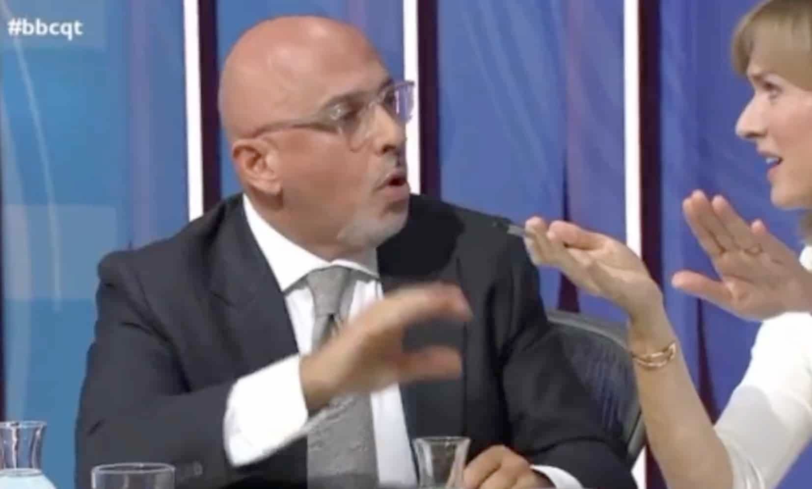 Nadhim Zahawi and Piers clash heads on Question Time