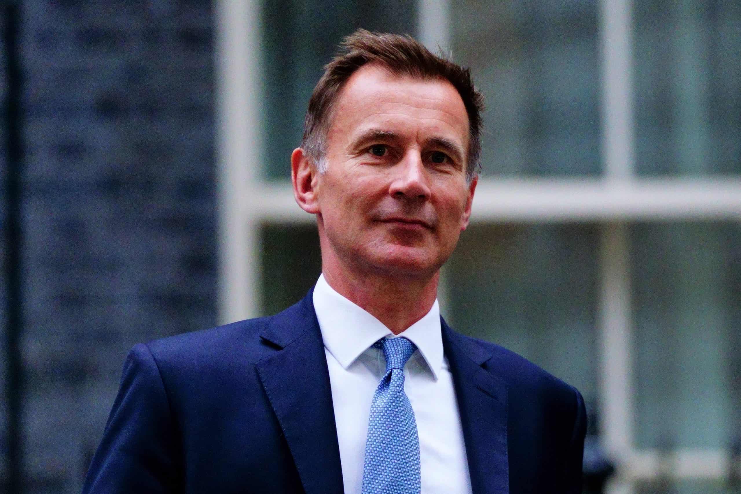 Jeremy Hunt inadvertently reveals Treasury plans on his first day in the job