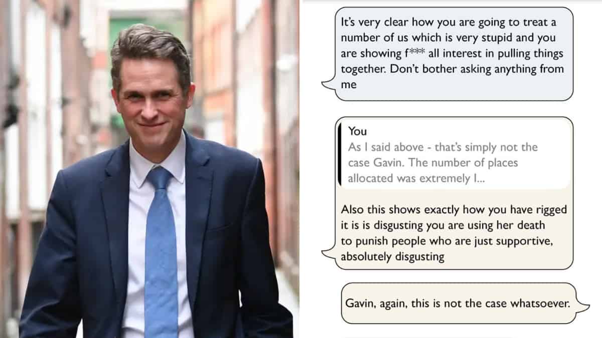 REVEALED: Gavin Williamson’s ‘bullying’ texts to Wendy Morton