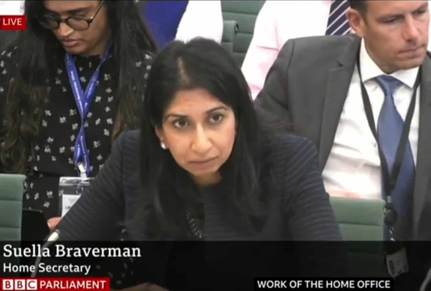 Watch: Braverman flounders over question on how UK would protect 16 year-old African orphan