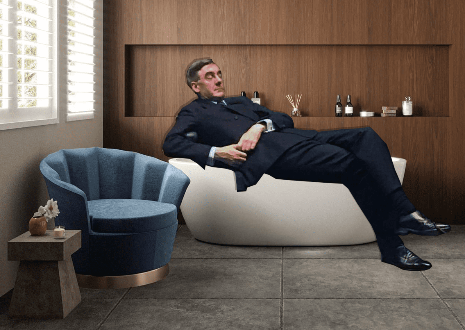 Rees-Mogg demands free-standing bath for all hotel stays