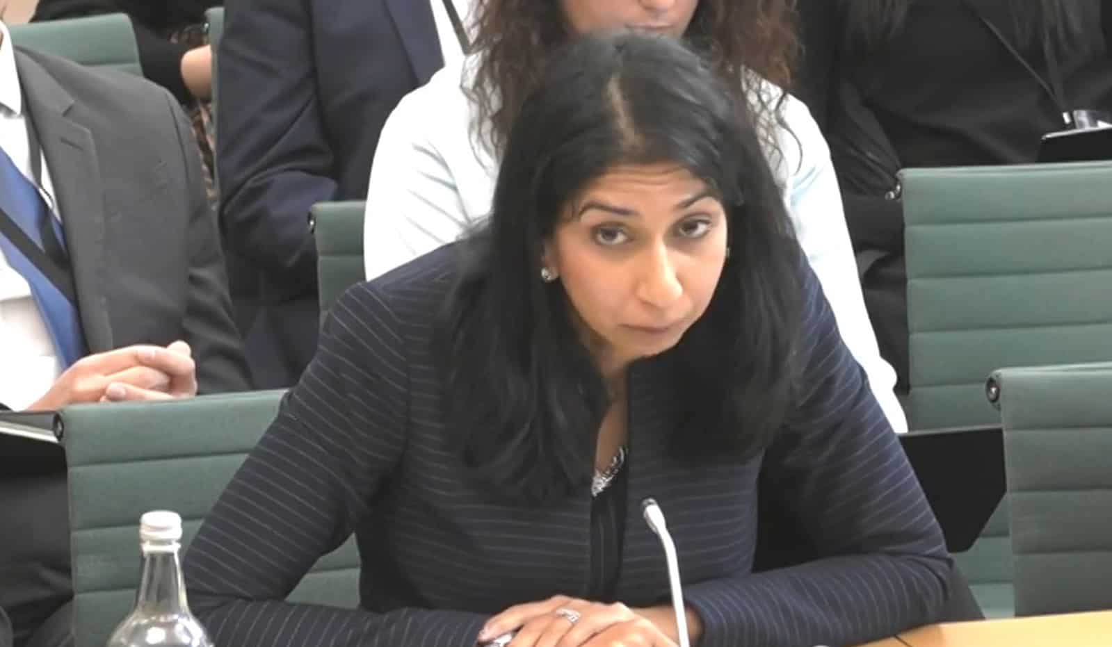 Braverman ‘out of her depth’ after being quizzed over asylum policy – critics