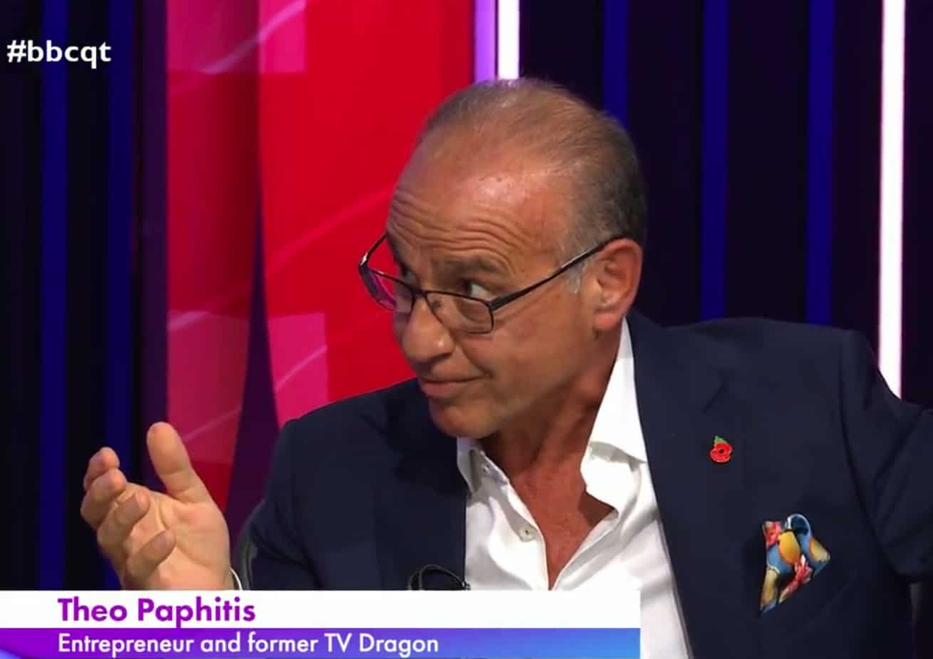 Watch: Theo Paphitis says Tories acting like a ‘tinpot dictatorship’