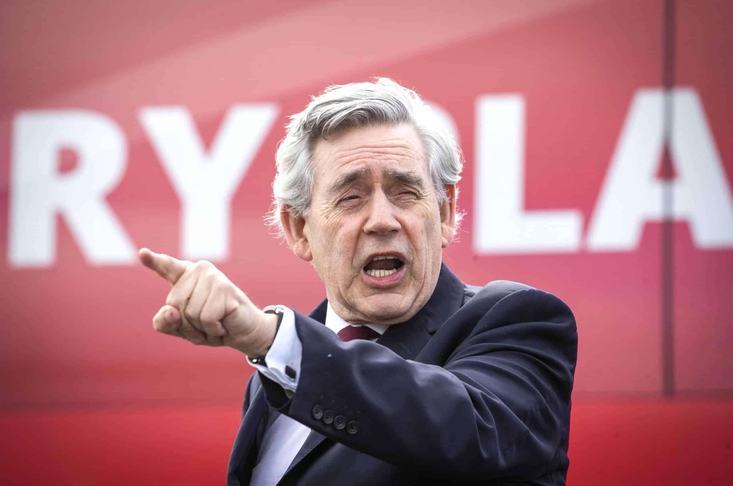 Brown: Labour will ditch over-centralisation that has brought ‘Conservative sleaze and scandal’