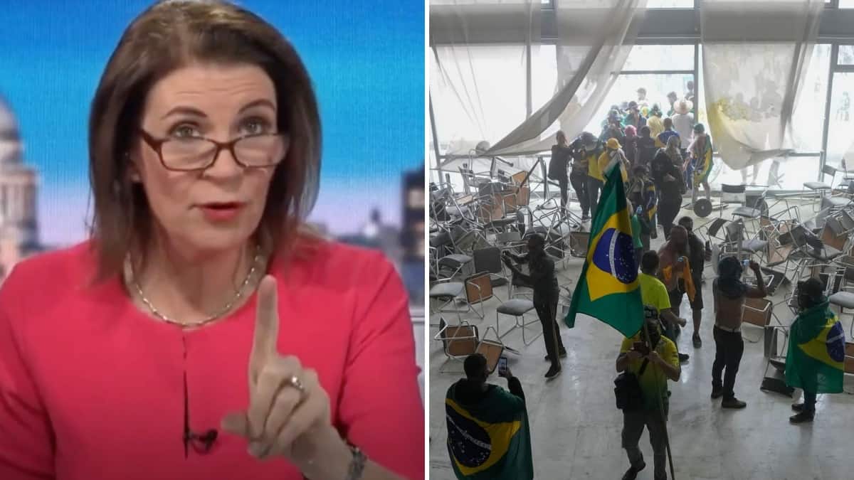 Watch: Julia Hartley-Brewer blames ‘Remoaners’ for storming of Brazilian capital