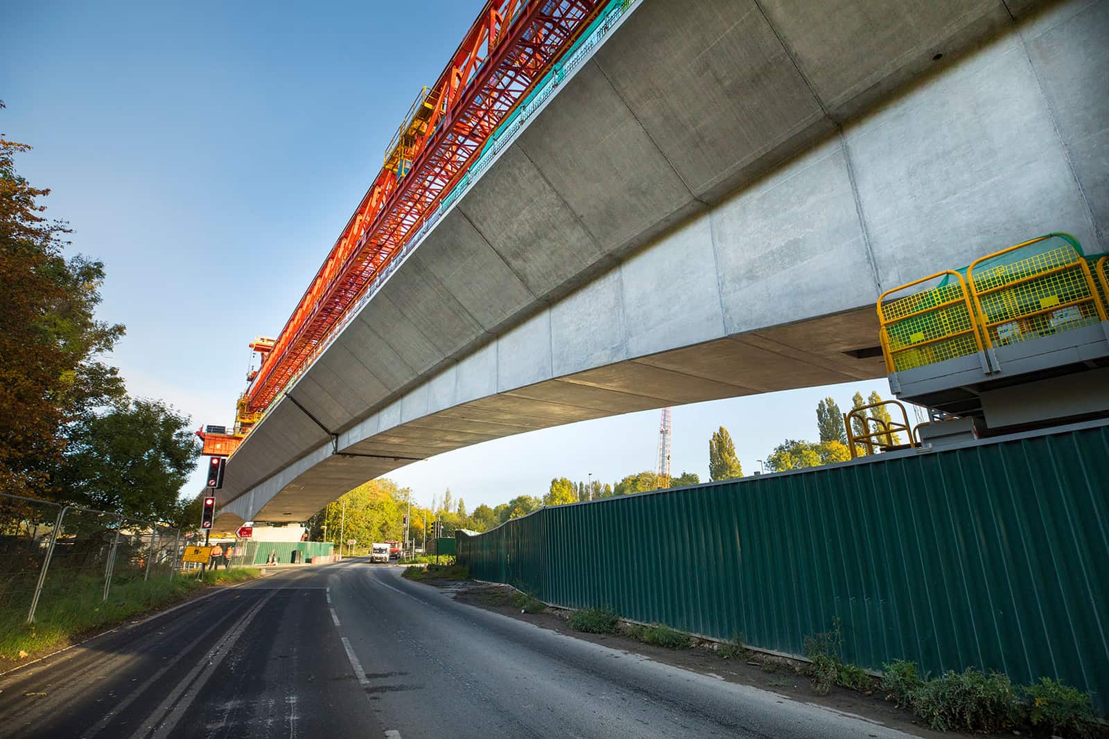 In pictures: UK’s longest railway bridge under construction