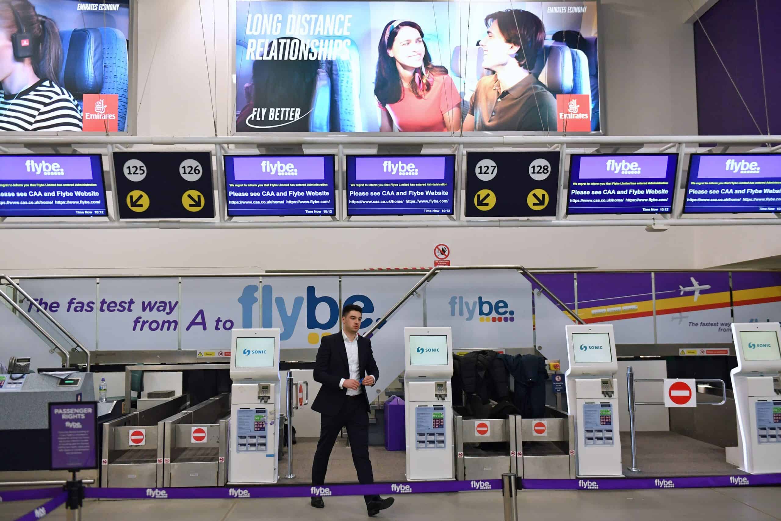 Flybe ceases trading with all scheduled flights cancelled