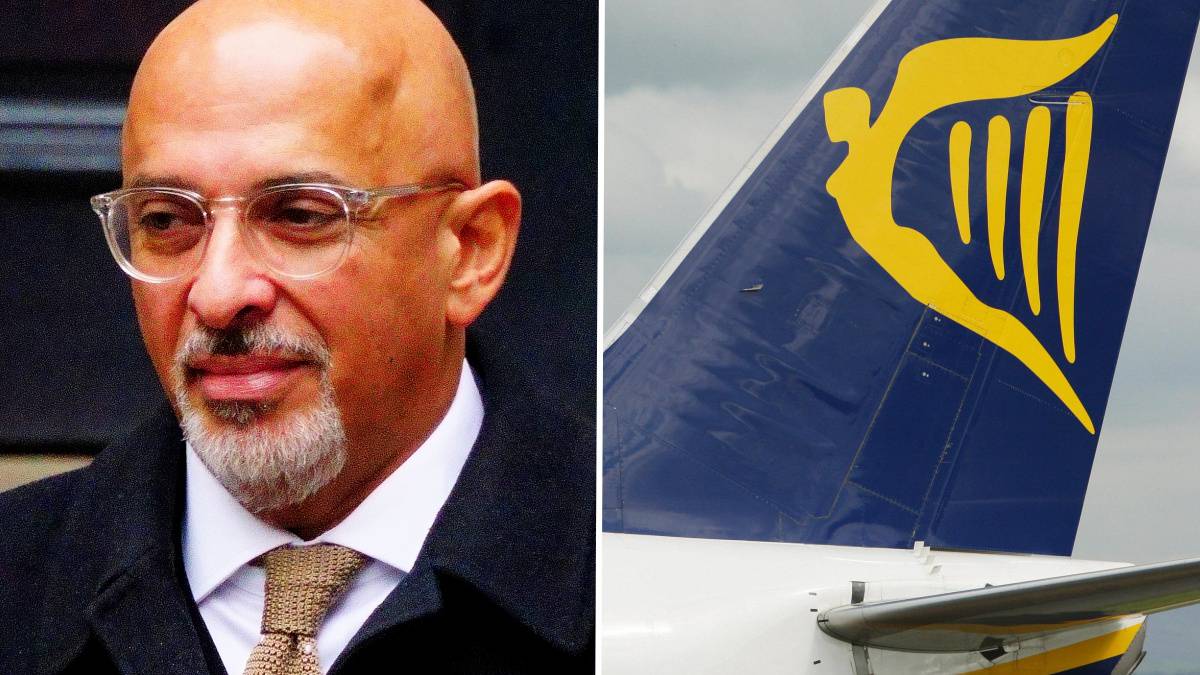 Ryanair trolls Zahawi with boarding pass to tax haven