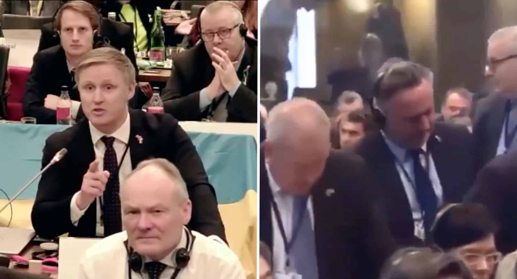 Russians walk out of OSCE meeting after Latvian delegate tells them to ‘go f*** themselves’