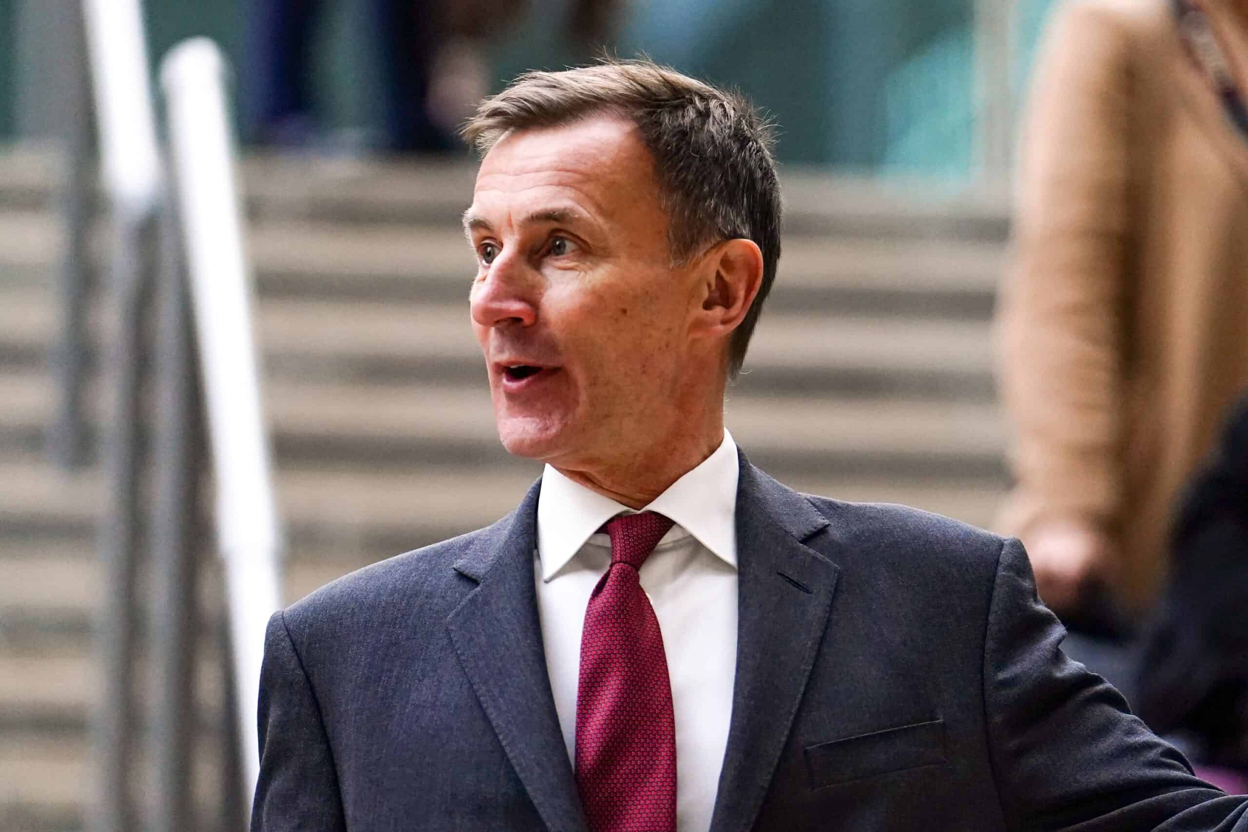 Hunt says £100k personal donation to local Tory party shows ‘commitment’ to area