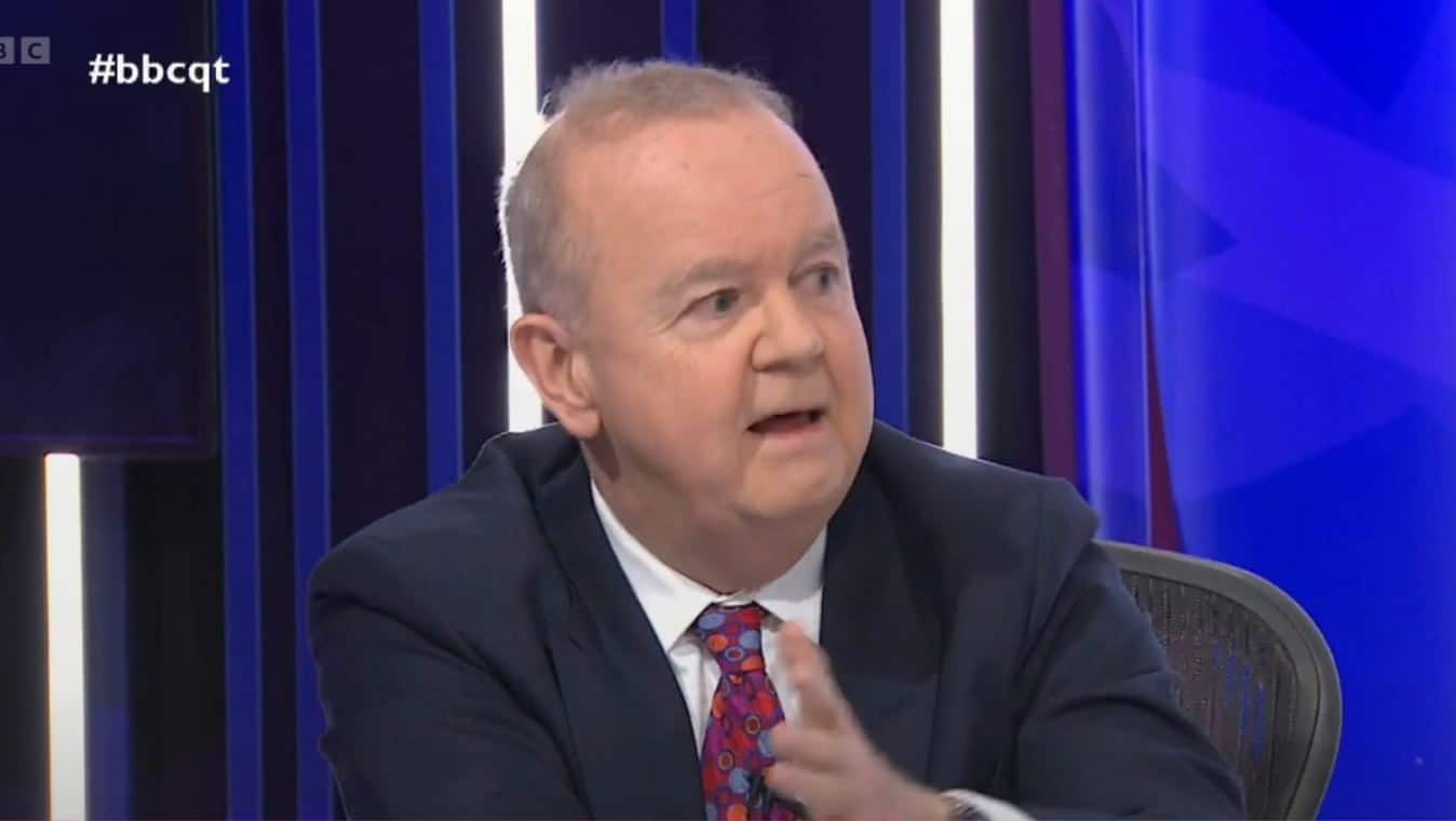 Ian Hislop gets Robert Jenrick to denounce his own party