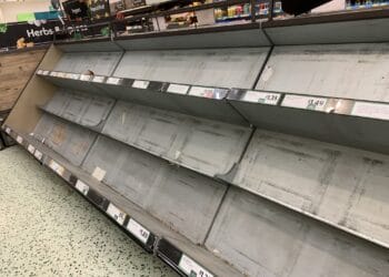 Empty shelves brexit