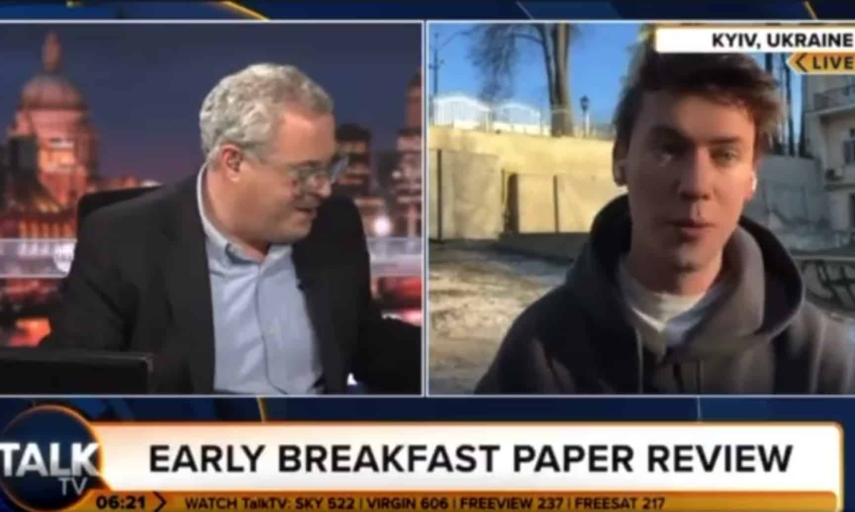 TalkTV host shuts down reporter after he links food shortages to Brexit