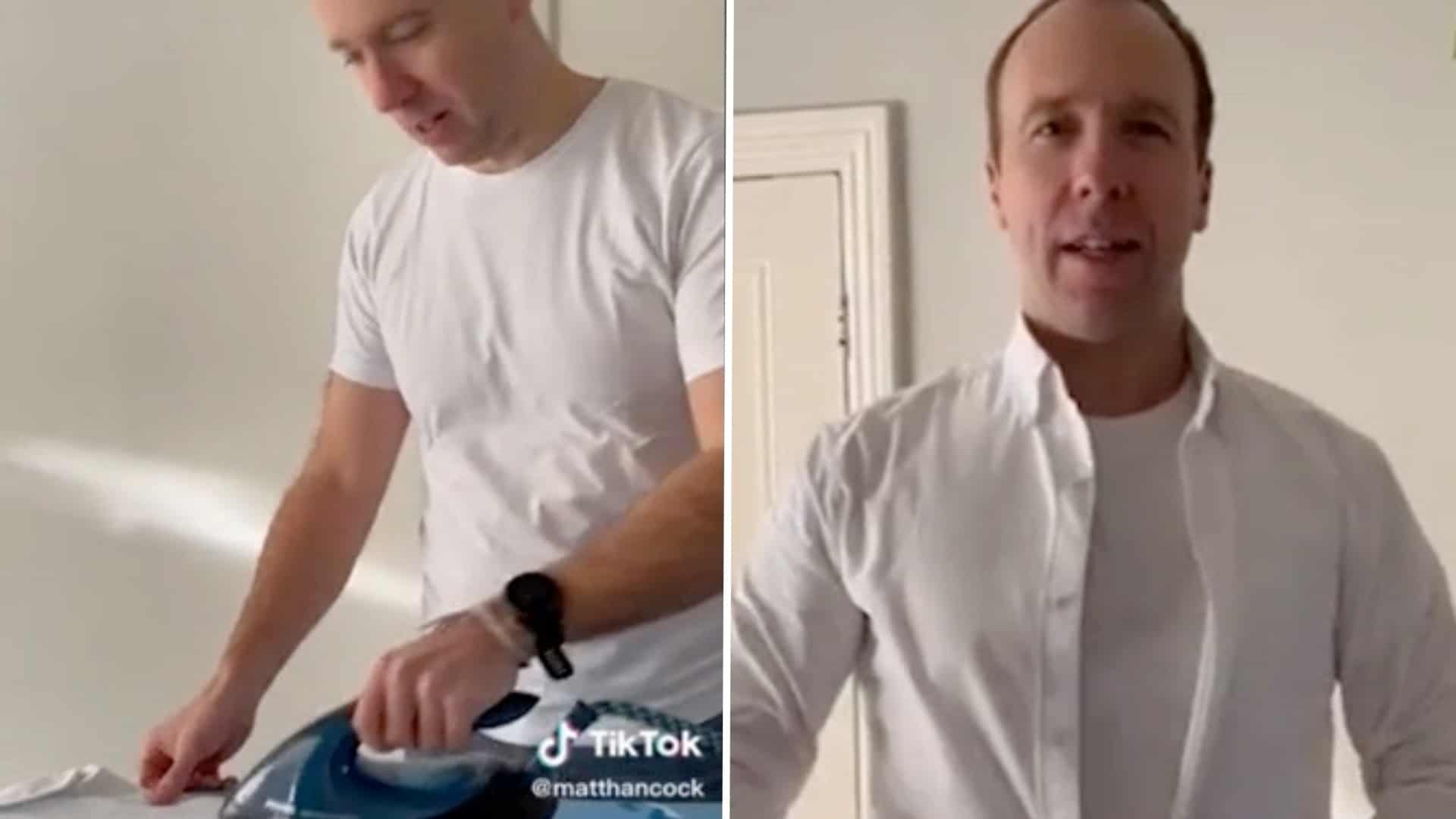 Matt Hancock’s latest TikTok video makes social media users crease up
