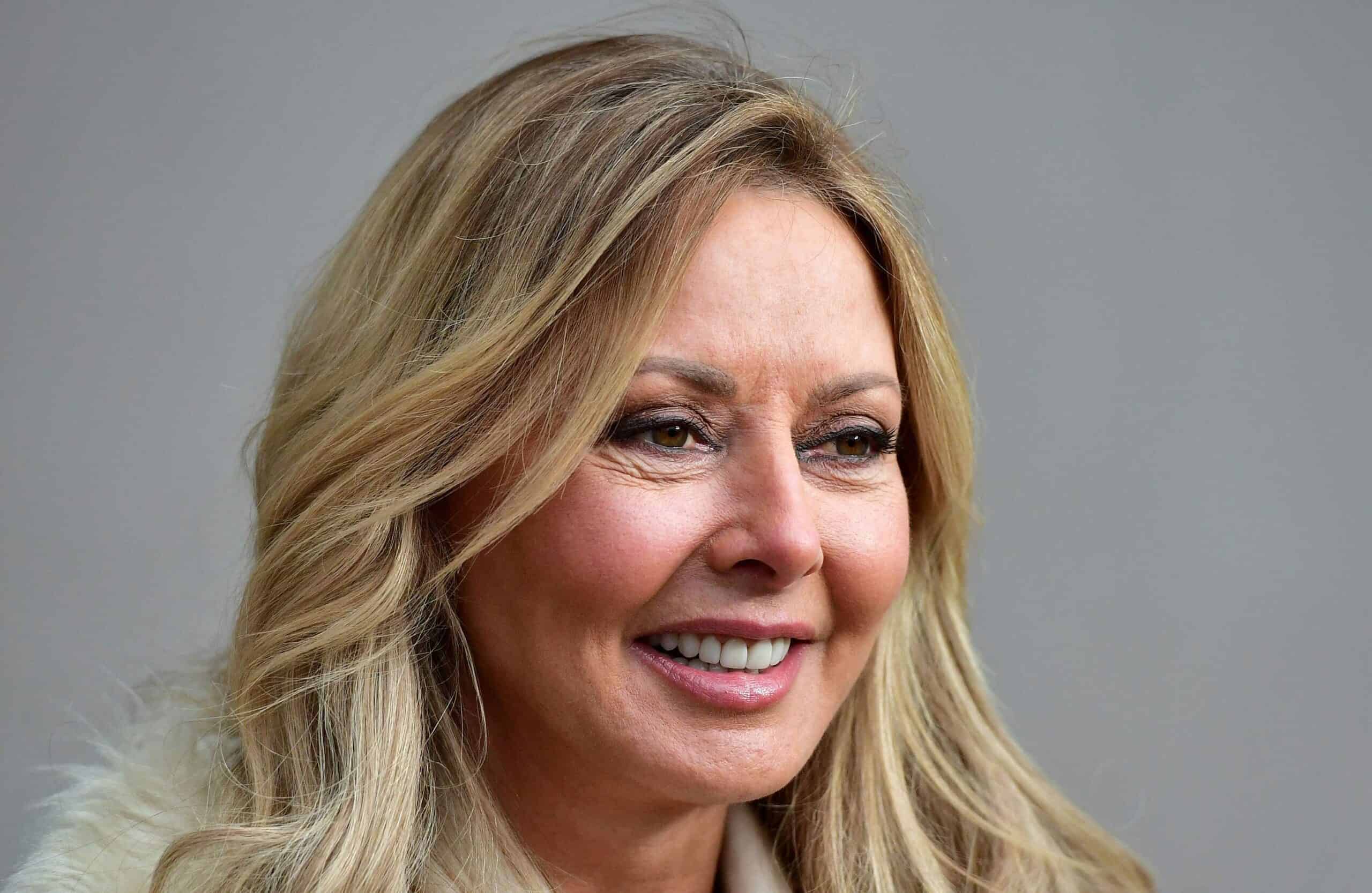 Carol Vorderman in Twitter row with women’s minister over menopause hearing
