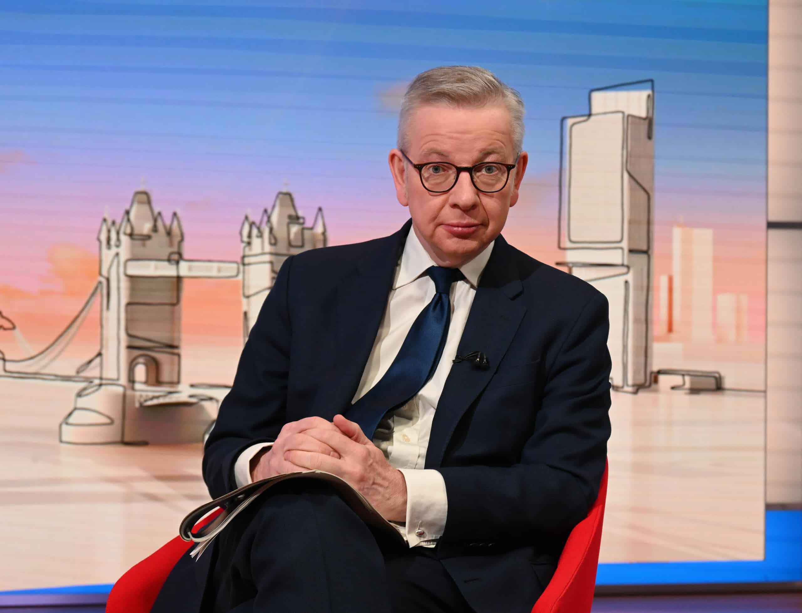 ‘You’ve done drugs!’: Gove promoting Govt’s ban on laughing gas is comical