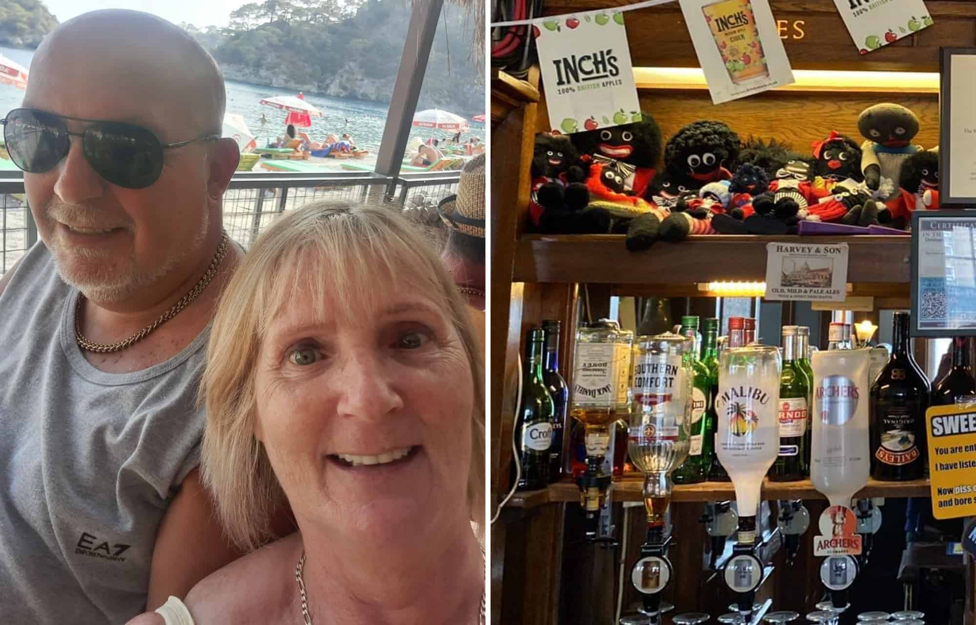 Essex pub landlady says husband is no Britain First supporter – despite being pictured wearing the T-shirt