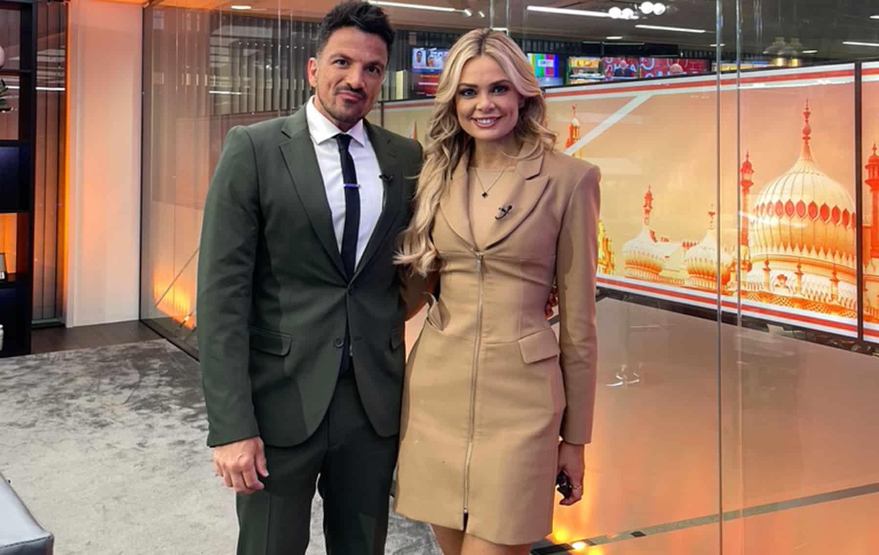 Peter Andre makes presenting debut on GB News