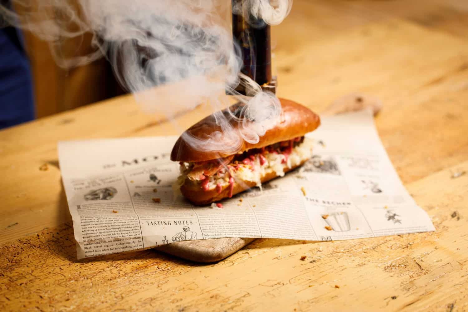 Behold the Wundersarnie the ultimate German sausage sandwich