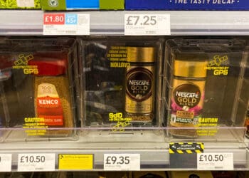 Instant coffee in security cases