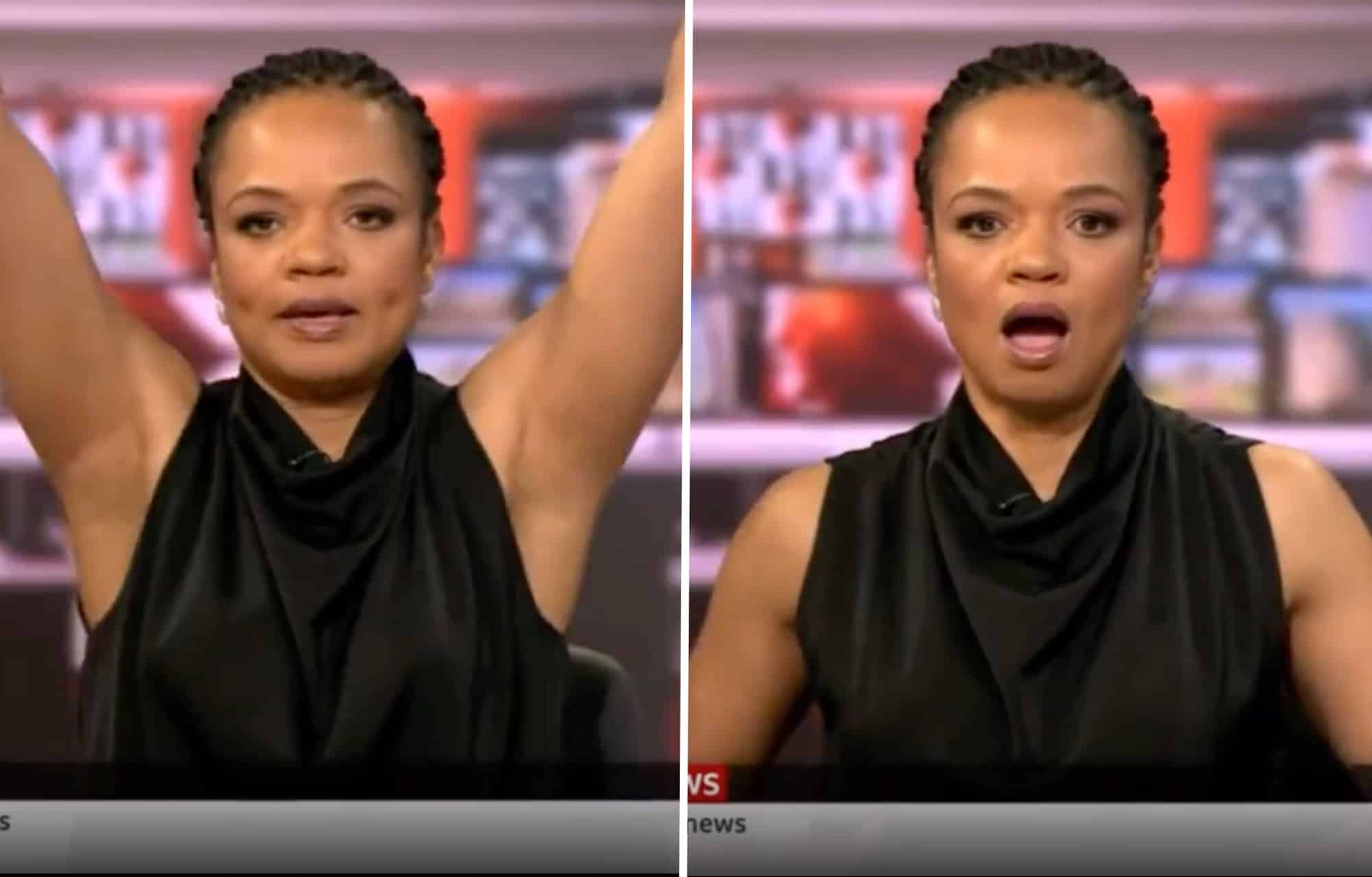 Watch: Moment BBC newsreader realises she’s still on air after relaxing with a big stretch