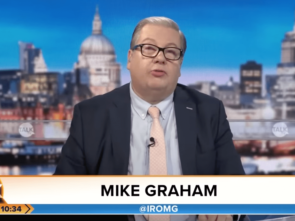 TALKTV pays ‘substantial damages’ to a migrants’ rights charity over Mike Graham comments