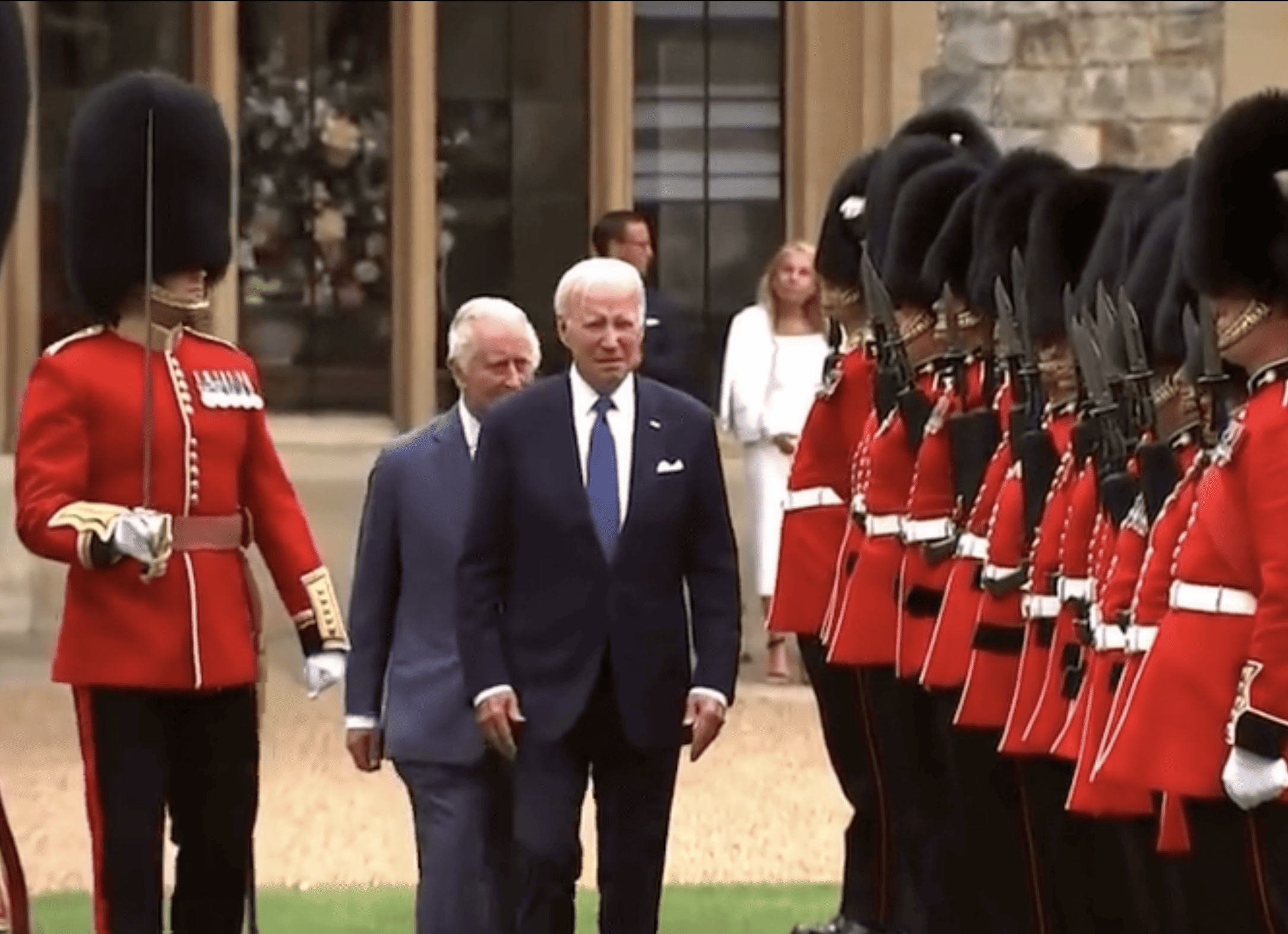 Britain First leader gets royal American roasting after accusing Joe Biden of disrespecting the King