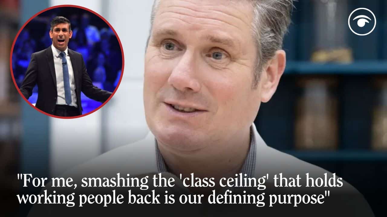 Starmer says Labour will ‘smash class ceiling’ for working people