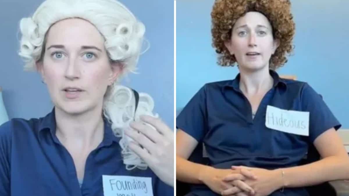 Woman wears ‘terrible wigs’ to work after boss banned her pink hair