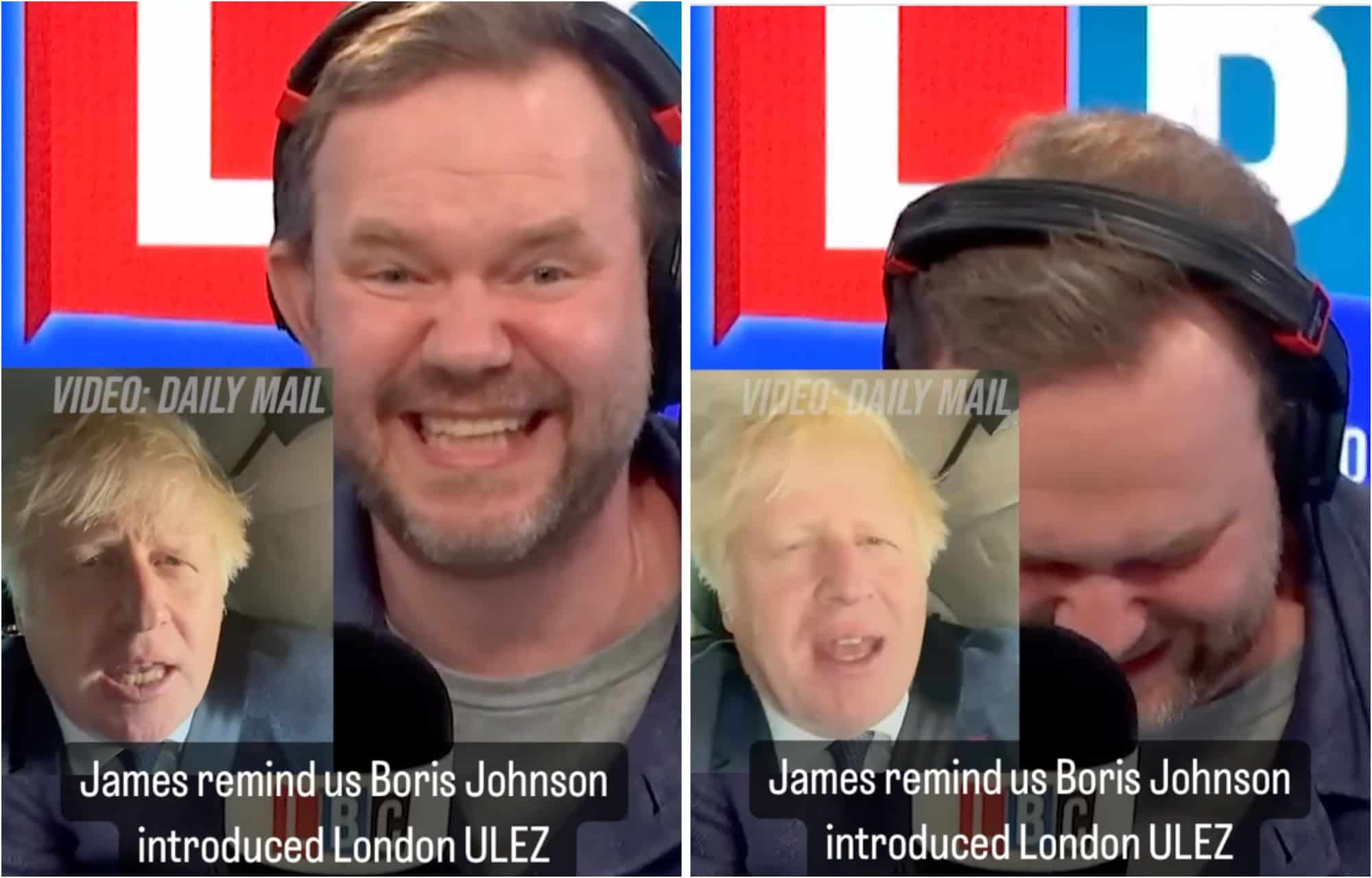 James O’Brien in hysterics over latest Boris Johnson ULEZ comments