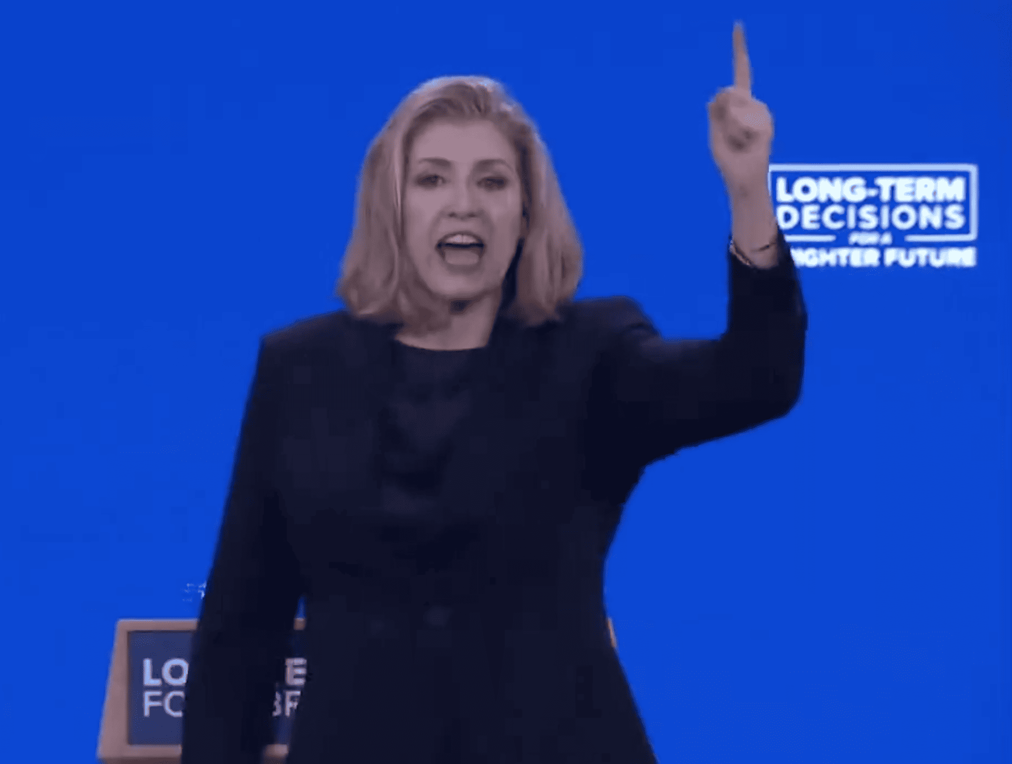 Penny Mordaunt’s fighter speech ruthlessly trolled