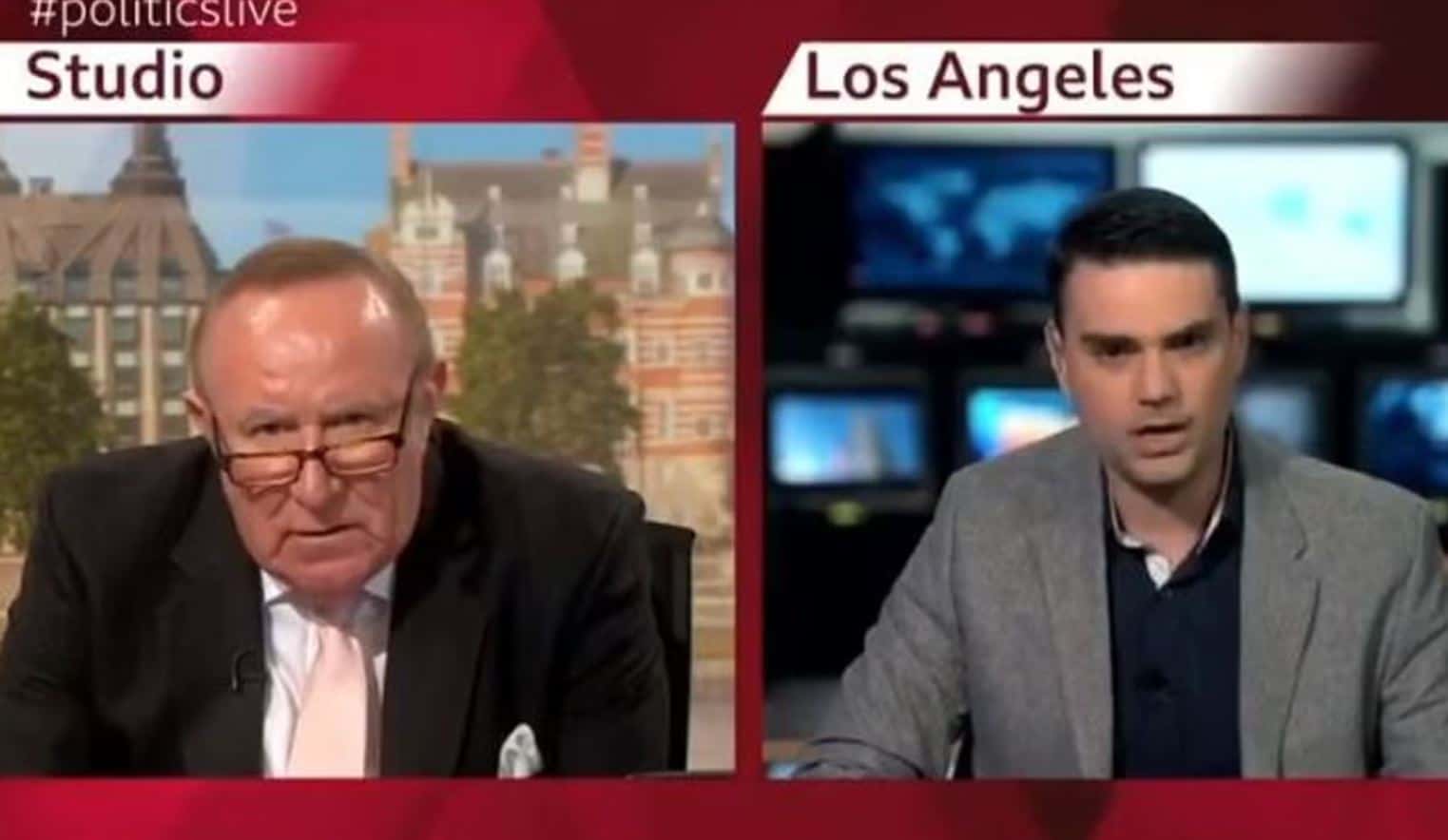 Classic: Andrew Neil accused of being left-wing in explosive interview with Ben Shapiro