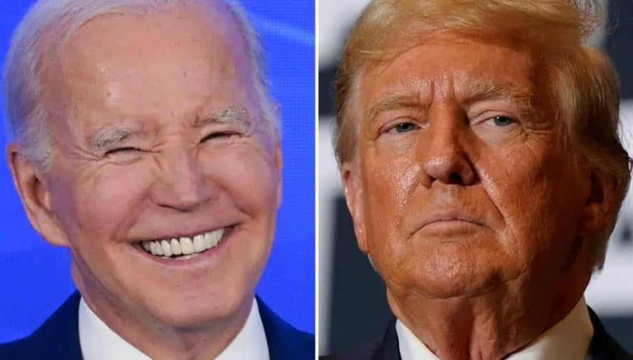Biden says he is only running for re-election to stop Donald Trump return