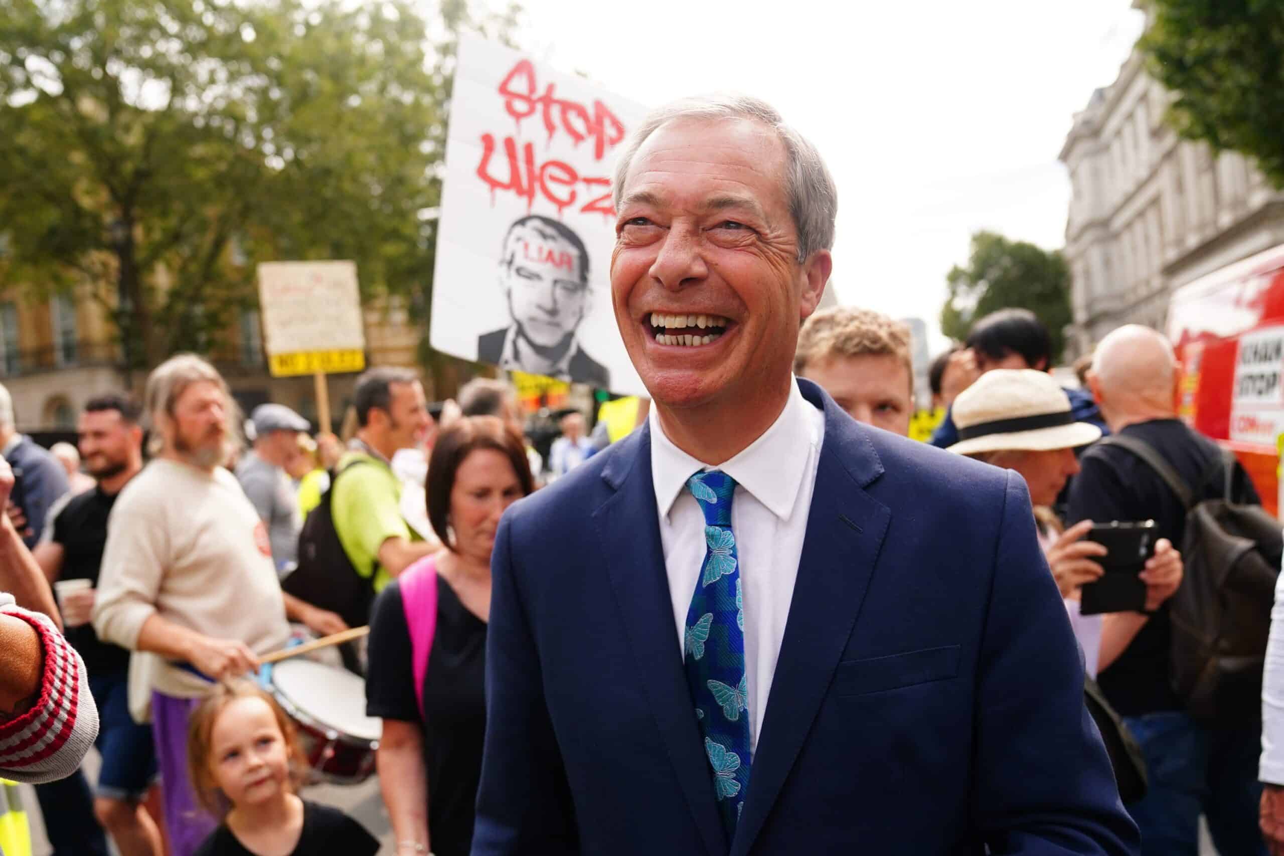 Nigel Farage rejects suggestions he could make Tory party return