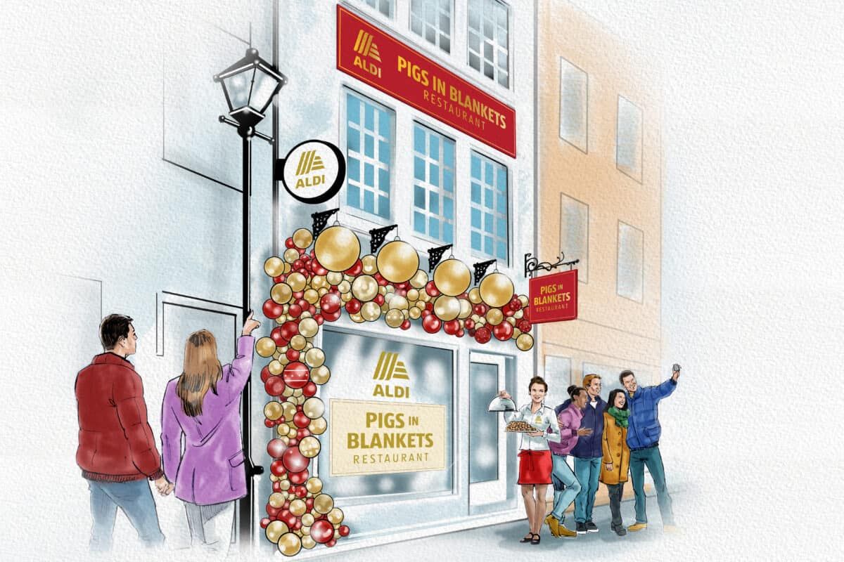 Aldi opens unlimited pigs in blankets pop up restaurant