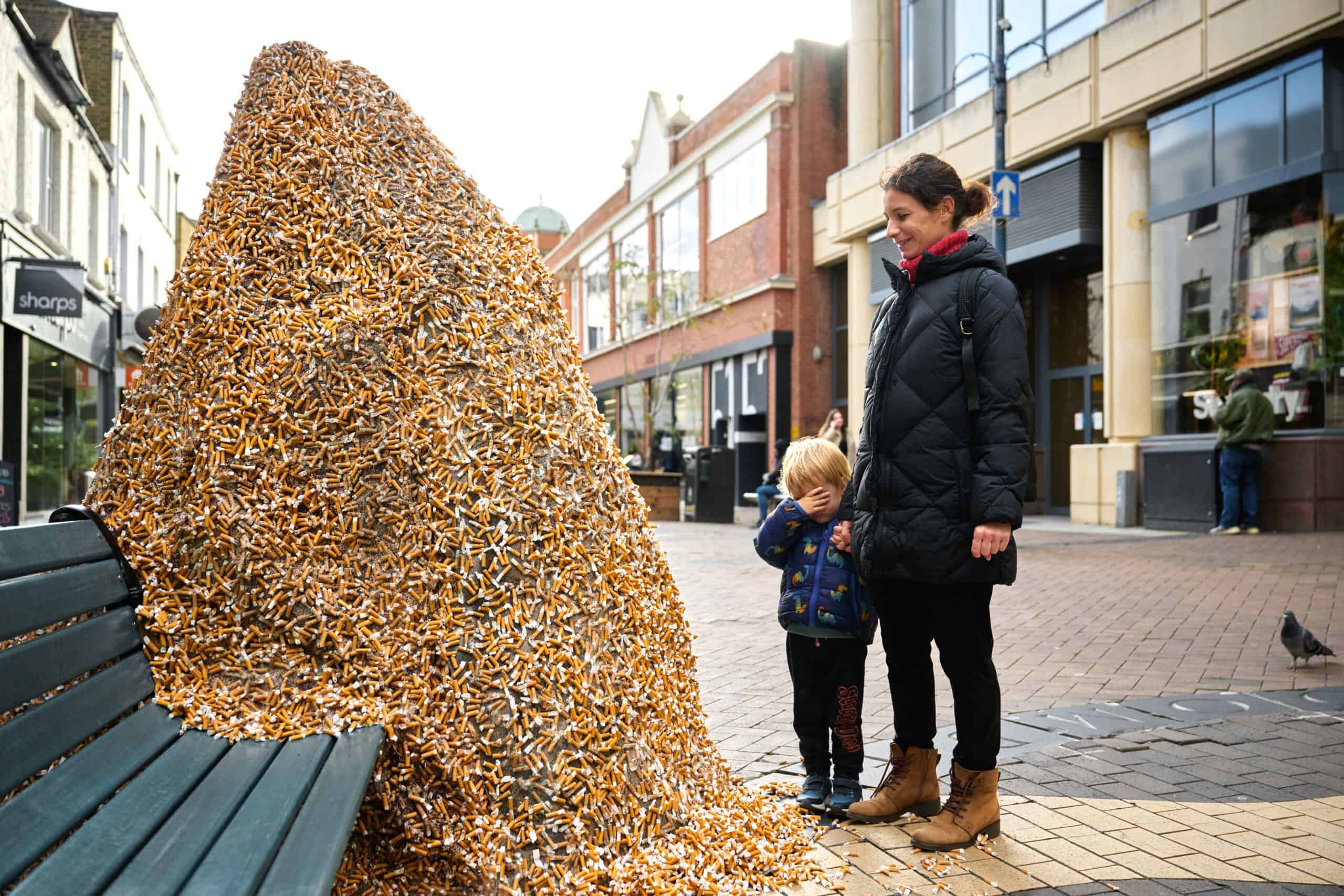 Whopping 225k cigarette butts dropped on UK high streets ‘every hour’