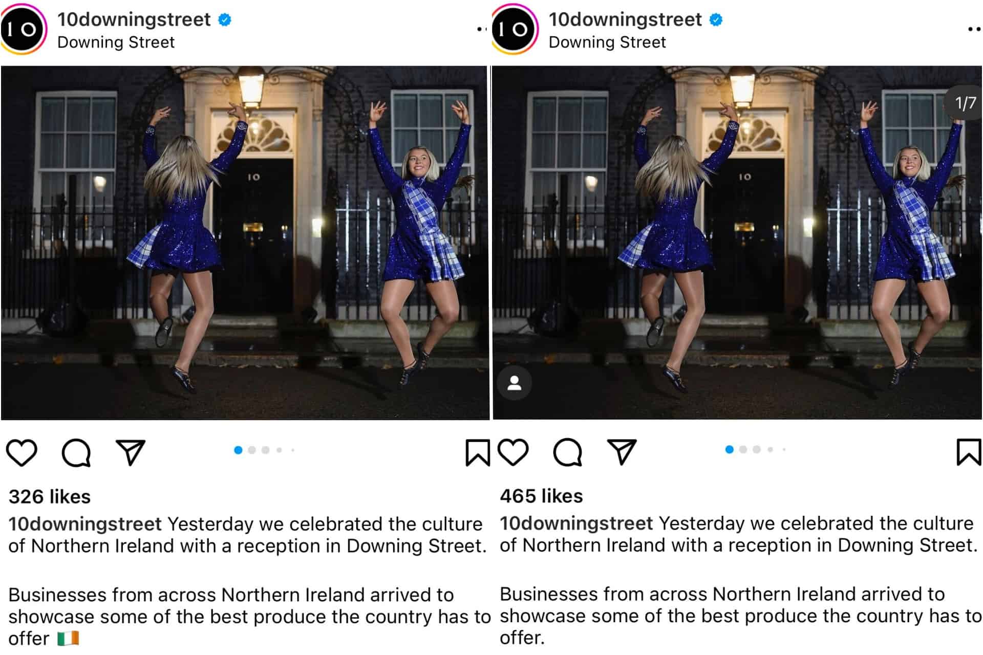 Downing Street staffers forced into hasty edit of embarrassing Insta post