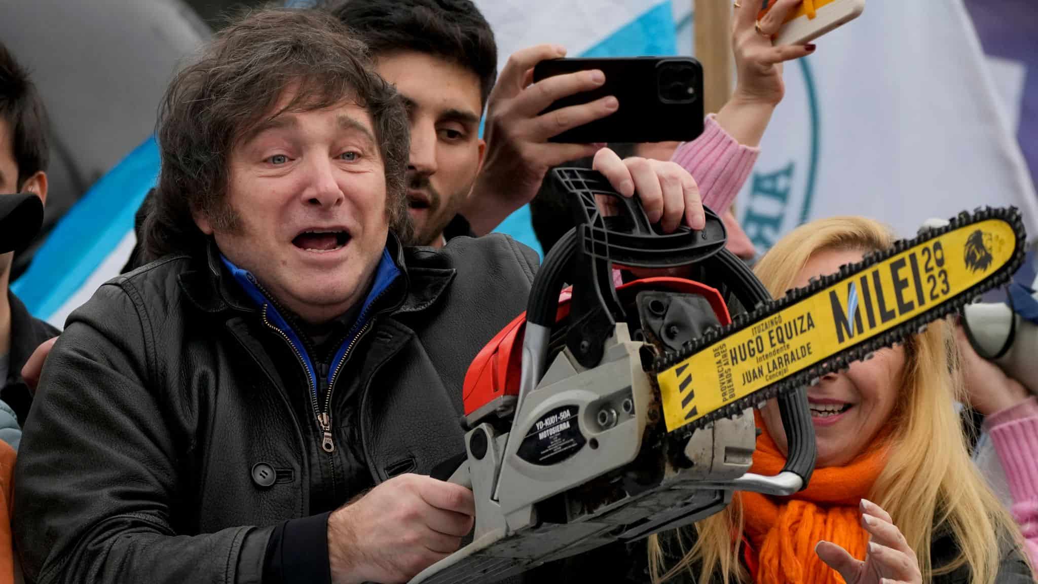 Argentina’s new president – nicknamed ‘the crazy’ and ‘the wig’ – takes centre stage on social media