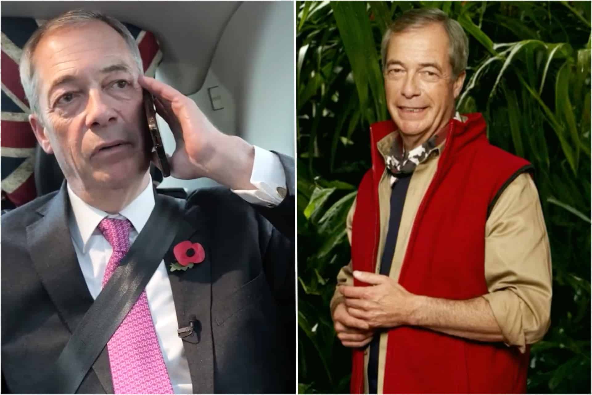 Bombshell Farage allegations to be dropped ahead of first I’m A Celebrity vote